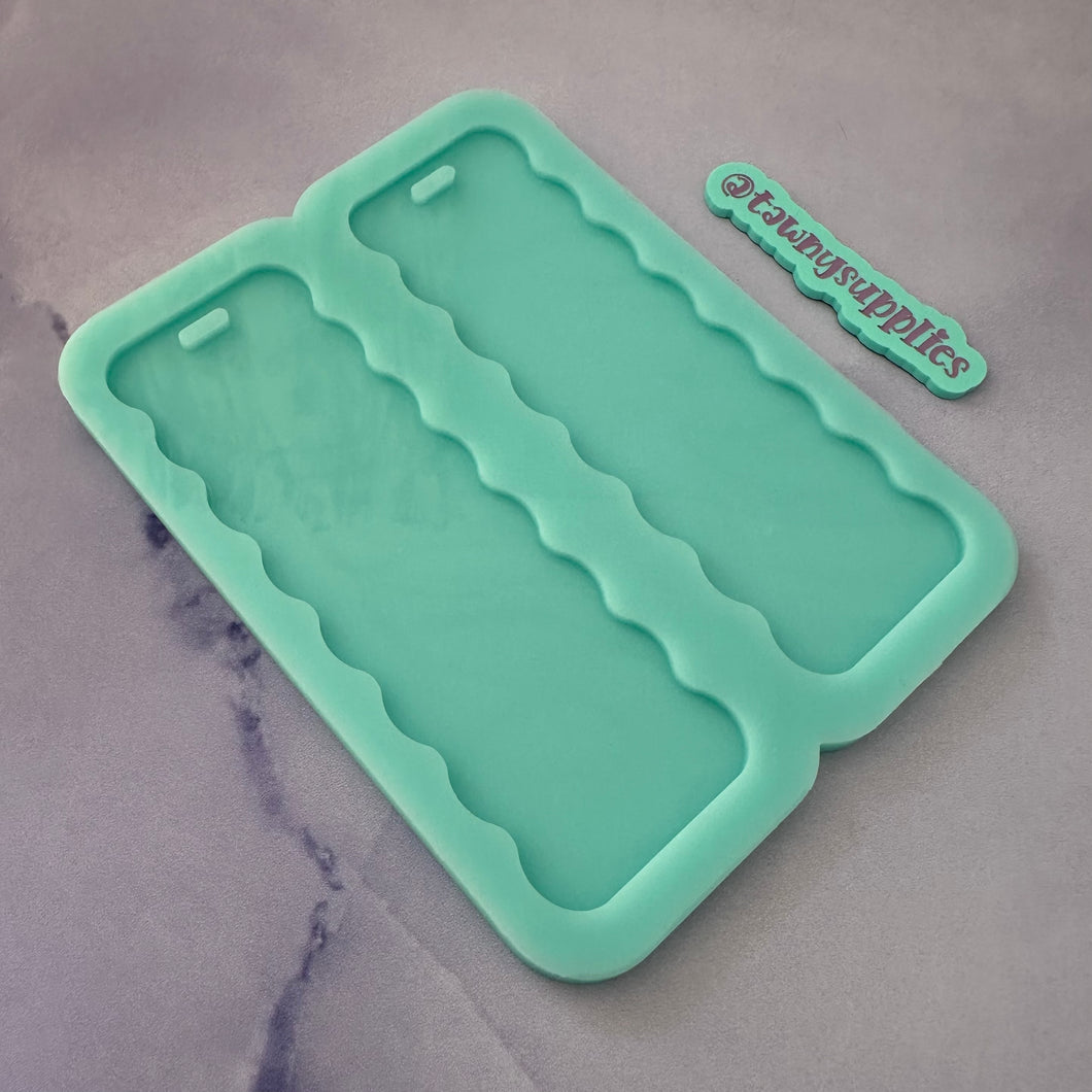 Wiggle Bookmark Mould, 3mm Thick
