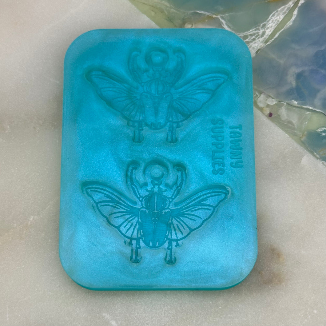 Flying Beetle Earring Mould, 3mm Thick