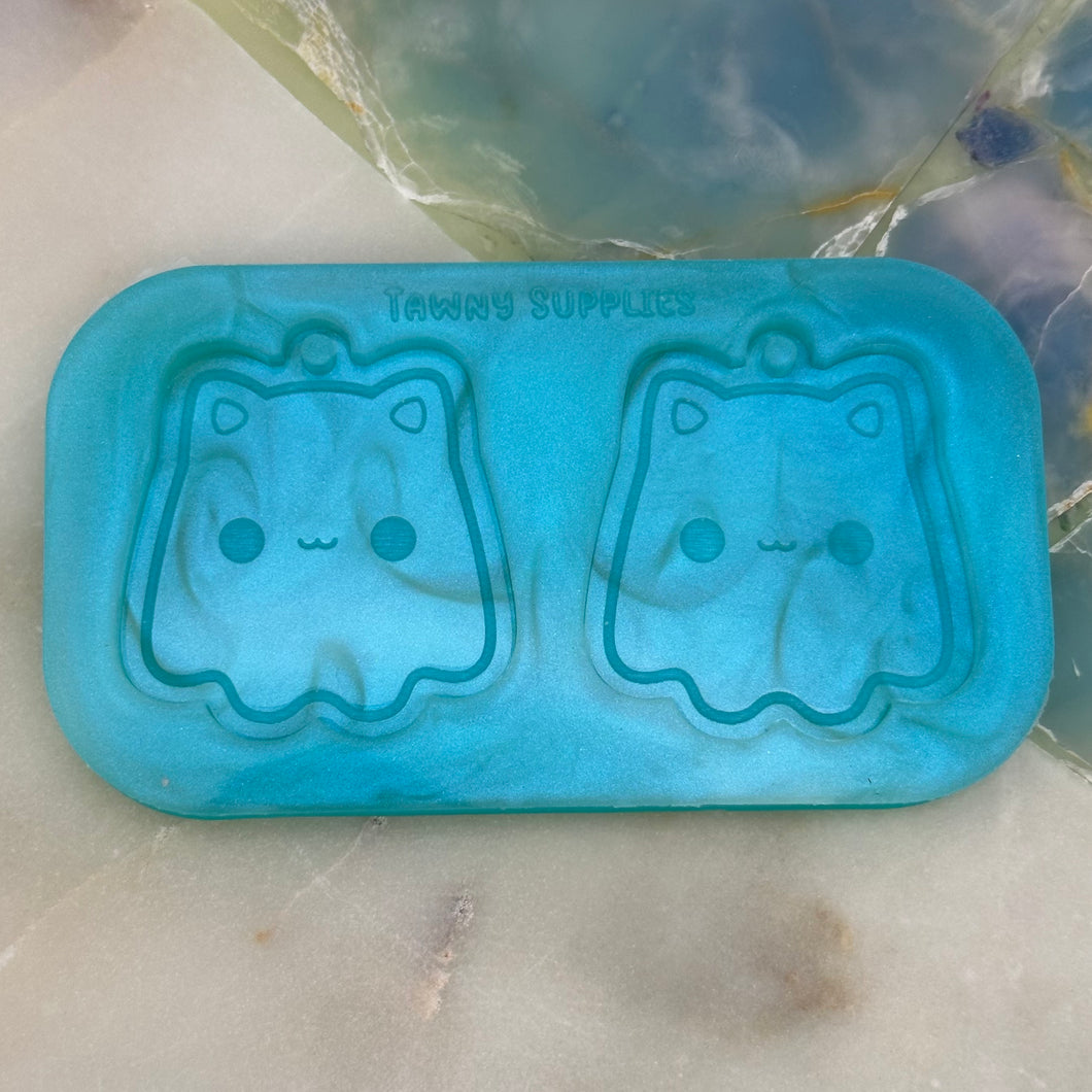 Baby Ghost Earring Mould, 3mm Thick