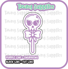 Load image into Gallery viewer, Spooky Girl LC 7 Acrylic Blank

