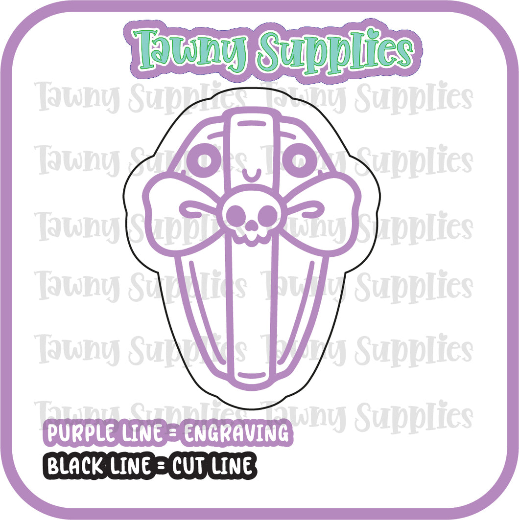 Spooky Kawaii Christmas 12 Sonch Acrylic Blank