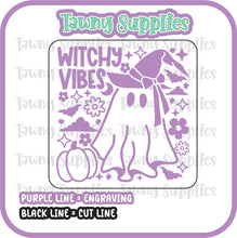 Load image into Gallery viewer, Witchy Vibes Spooky Acrylic Blank

