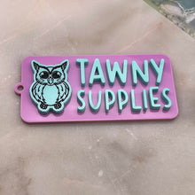 Load image into Gallery viewer, 8.5cm Acrylic 2 Colour Name Plates
