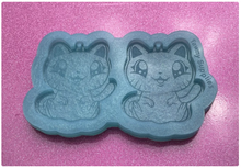Load image into Gallery viewer, Cute Cat Earring Mould, 3mm Thick
