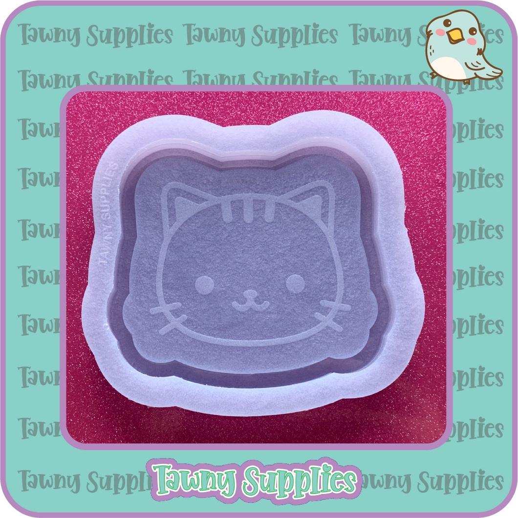 Cat Trinket Tray Mould, 10mm Thick