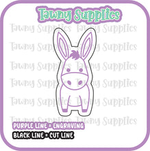 Load image into Gallery viewer, Donkey Front Acrylic Blank
