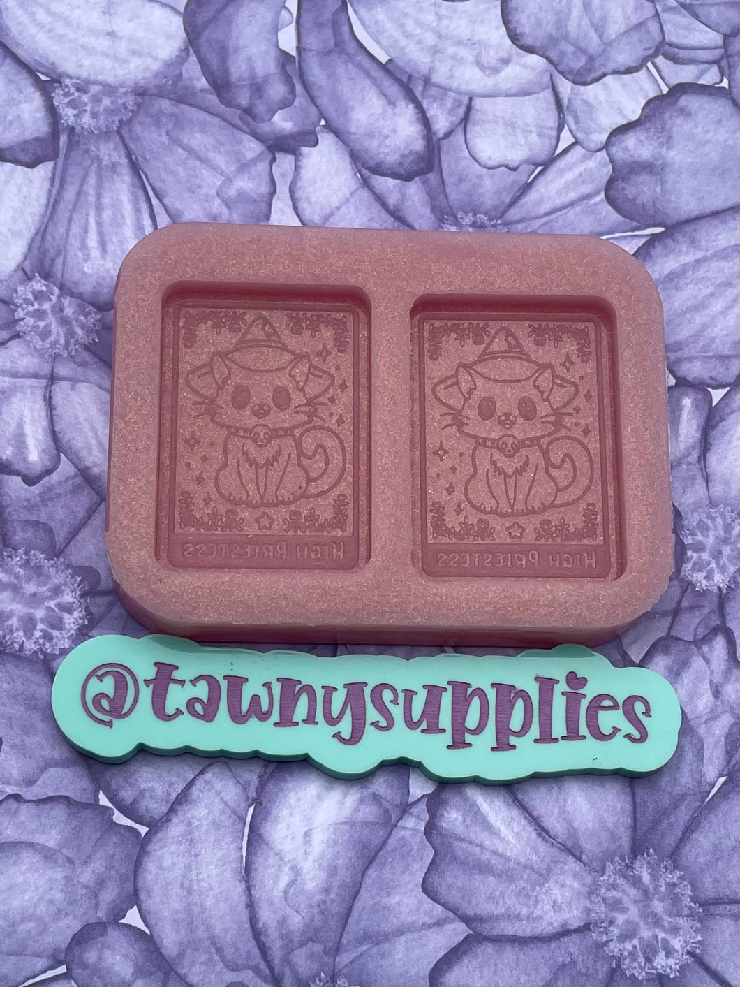 Mini High Priestess Tarrot  Mould, 3mm Thick