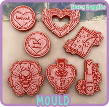 Load image into Gallery viewer, MC Valentines 5mm Thick Earring or Cab Mould
