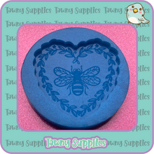 Load image into Gallery viewer, Large Bee Token Mould, 5mm Thick
