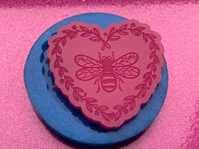 Load image into Gallery viewer, Large Bee Token Mould, 5mm Thick
