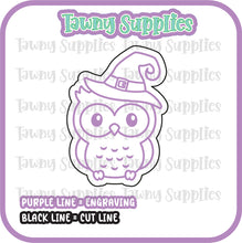 Load image into Gallery viewer, Owl Witch Acrylic Blank
