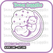 Load image into Gallery viewer, Sleepy Animal 5 Acrylic Blank
