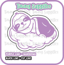 Load image into Gallery viewer, Sleepy Animal 7 Acrylic Blank
