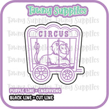 Load image into Gallery viewer, Circus Lion Acrylic Blank
