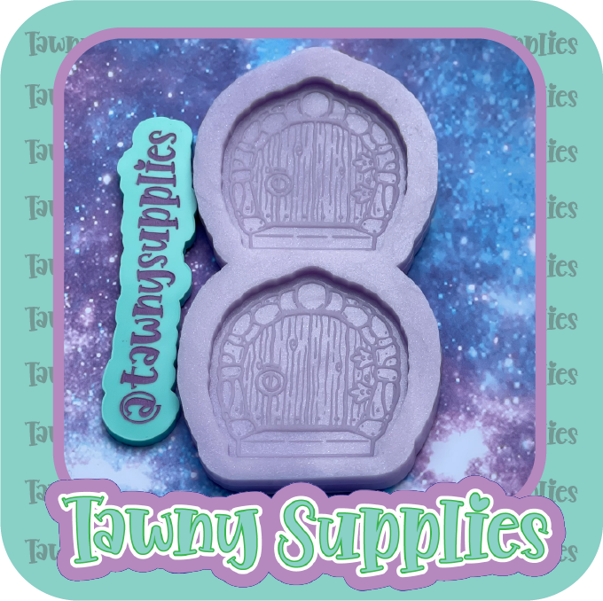 Fairy Doors Earring/ Cab Mould, 3mm Thick, Cottage Core