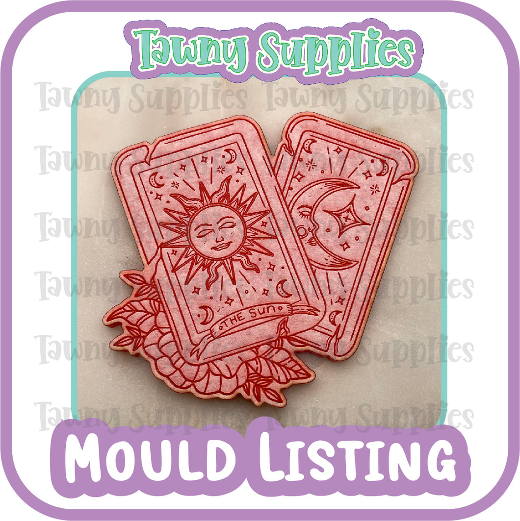 Floral Cards 5mm Thick Cab Mould