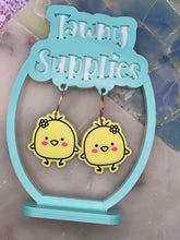 Load image into Gallery viewer, Baby Chick Acrylic Earrings
