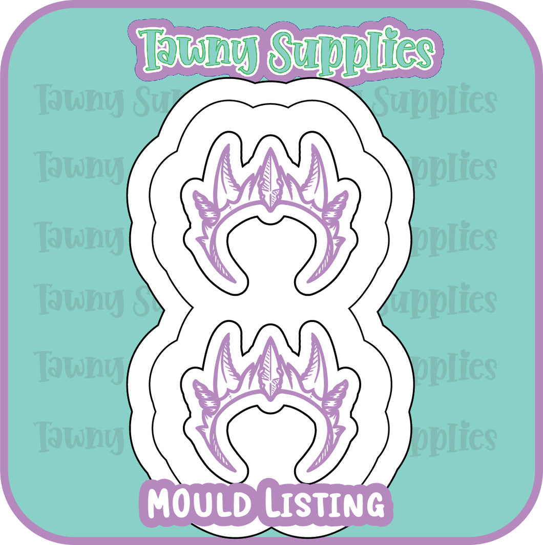 Sonch Siren 11 Earring Mould, 3mm Thick